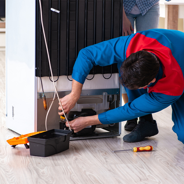 how much do you charge for refrigerator repair services in Lesterville SD